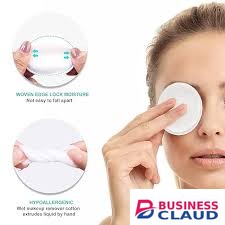 Cotton pads 100pcs round cotton Make up Remover pads and Skincare wipes for toners,cleansers,creams,nail polish remove,sweat wipe cotton pads in 1-l-uodais-hair-repair-oil-serum-nodeg5-noir-curl-keeper-spray-smoothing-damaged-hair-treatment