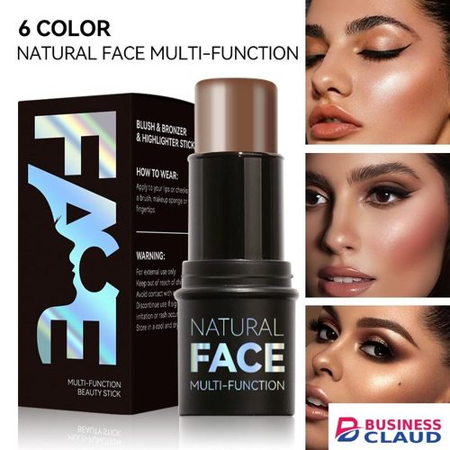 6 Color Multi Function Face Makeup Stick Highlighter Bronzer Blush Contour Waterproof Solid Cream Stick For All Skin Types 25g in 1-hot-comb-straightener-electric-hair-straightener-hair-curler-wet-dry-use-hair-flat-irons-hot