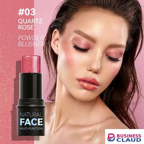 6 Color Multi Function Face Makeup Stick Highlighter Bronzer Blush Contour Waterproof Solid Cream Stick For All Skin Types 25g