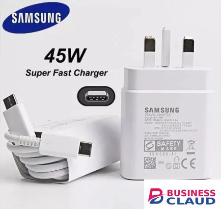 Fast charger type c fast charger adapter type C to type C cable,45 w fast charger samsung charger samsunge fast charger