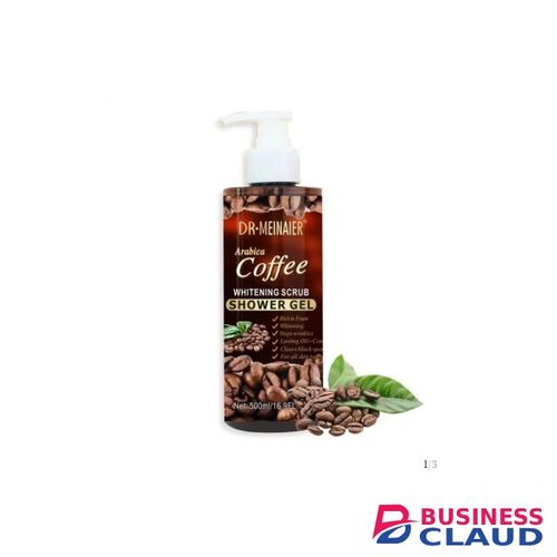 DR MEINAIER Arabica coffee showering gel whitening cleansing scrub 1000 ml in Kenya-premium-incense-scent