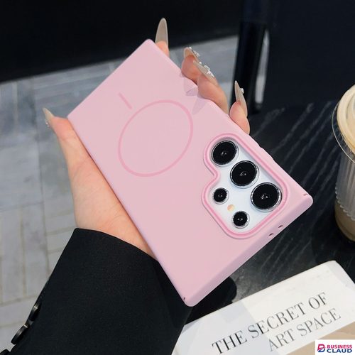 Samsung cover/Case S26/S25/S24/S23/S22/S21 Magnetic Matte Phone Case for Samsung S25 Ultra/S24 Plus/S23/ Shockproof Hard PC Cover in Cables-led-light-flashlight