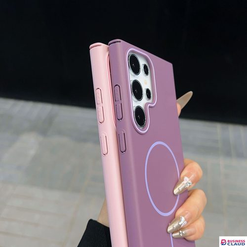 Samsung cover/Case S26/S25/S24/S23/S22/S21 Magnetic Matte Phone Case for Samsung S25 Ultra/S24 Plus/S23/ Shockproof Hard PC Cover in Cables-led-light-flashlight