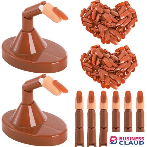 Acrylic Flexible Moveable Nail Practice Finger Adjustable Fake Fingers Detachable Beginners Practice Moving Finger Strap Base Hand Nail Art Training Nails Art DIY Tool in Kenya-premium-incense-scent