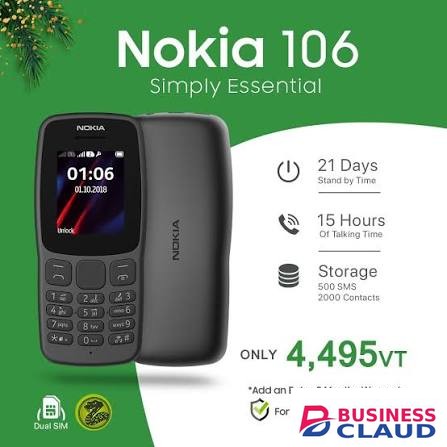 Brand New LIMITED DISCOUNT !!!BRAND NEW Nokia 106 4G!!! Mobile Phones, 1.8" Dual SIM Cards Cell Phone 800 MAh Removable Battery Cheap Durable Classic For Basic Communication with FM Radio and Micro USB conn Discount in Cable-black