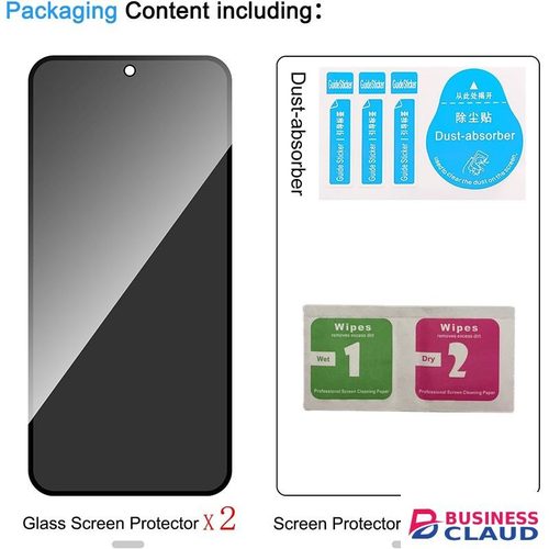 2 Pack Privacy Screen Protector for Samsung Galaxy A57 A37 S26 Plus S25 FE A56 A36 A26 A16 [Anti-Spy Tempered Glass] Anti-Scratch, Bubble-Free in Cables-led-light-flashlight