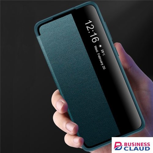 Clamshell type Phone Case for Samsung Galaxy S26 Plus S25 Plus S24 S23 S22 S21 S21 Ultra Plus S21 S20 FE Note 20 10 Plus Holster Transparent Side Windows TPU Soft Sole Soft Shell Holster Cover in Cables-led-light-flashlight