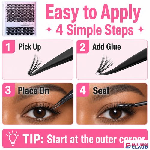 280 Clusters DIY Individual Cluster Lashes, 30D+40D Mixed 9-16mm False Eyelashes, Reusable Natural Look Eyelash Extensions with Tweezers, Soft & Lightweight, Easy to Apply at HomeFox Eye Glue-On Lashe in 1-formula-1500mg-knee-elbow-bone-hea