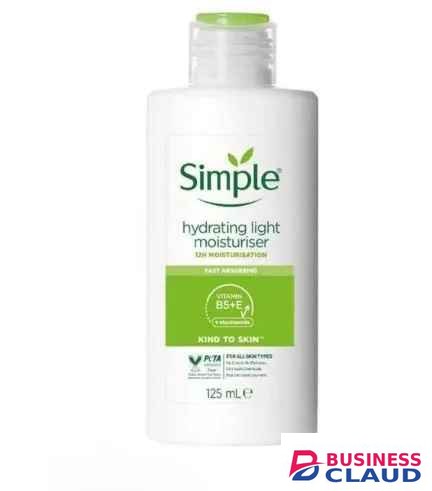 Simple Skin Hydrating Light Moisturizer-125ml Simple fast absorbing, Kind to Skin Hydrating Light Moisturizer .