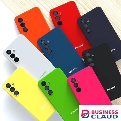 Samsung Galaxy Cover/Case for A57/ A37/ A26/ A36/ A56/ A17/ A16/ A25/ A55/ A32/ A33/ A34/ A35/ A52/ A53/ A54 Case/Cover Liquid/Original Silicone Case, Shockproof Rubber Silicone cover in Built-charging-cable-and-22-5w-fast-charging