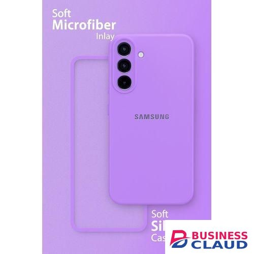 Samsung Galaxy Cover/Case for A57/ A37/ A26/ A36/ A56/ A17/ A16/ A25/ A55/ A32/ A33/ A34/ A35/ A52/ A53/ A54 Case/Cover Liquid/Original Silicone Case, Shockproof Rubber Silicone cover in Built-charging-cable-and-22-5w-fast-charging
