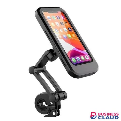 Motorcycle Phone Holder Rotatable Waterproof Navigation Mobile Phone Holder Bracket Mount for Smartphone Bike Bicycle Fully Enclosed Touch Screen Cellphone Holder Rain Cover for Phone in Cables-led-light-flashlight