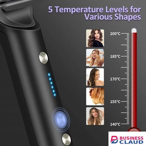 2 in 1 Electric Hair Straightener Comb Curly Hair Comb Portable Hair Straightening Brush Safe Negative Ion Comb Multi-function Wet and Dry Use Fast Heating Hot Hair Straightener Hair Styling Tools