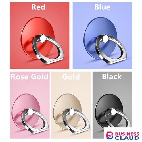 2pcs Solid Color Stainless Steel Reusable Round Finger Ring Mobile Phone Stand Holder Phone Accessories phone grip Holder handle grip phone stand holder phone ring holder finger ring for phone in Cables-led-light-flashlight