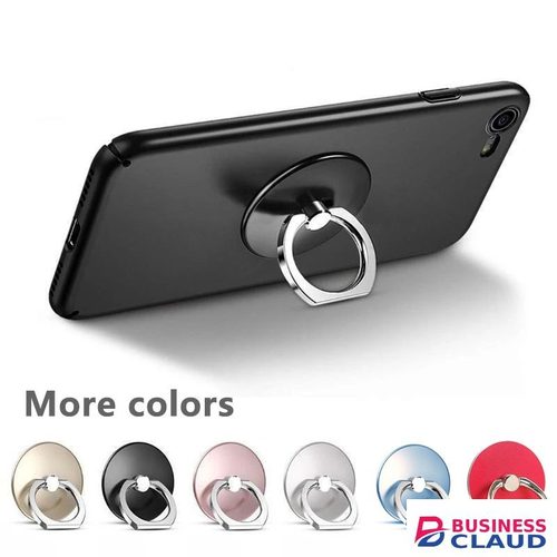 2pcs Solid Color Stainless Steel Reusable Round Finger Ring Mobile Phone Stand Holder Phone Accessories phone grip Holder handle grip phone stand holder phone ring holder finger ring for phone in Cables-led-light-flashlight