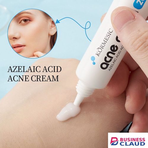 KORMESIC 20% Azelaic Acid Acne Treatment Cream - Fast-Acting Blemish Corrector for Breakouts, Fades Post-Acne Marks & Controls Excess Oil