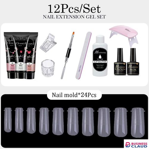 12pcs manicure tool gel nail polish set nail art tool set nail art kit LED nail nail art manicure in Kenya-premium-incense-scent