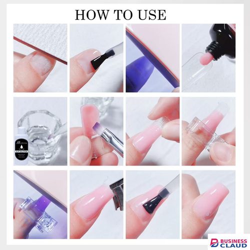 12pcs manicure tool gel nail polish set nail art tool set nail art kit LED nail nail art manicure
