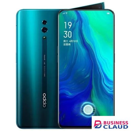Refurbished Refurbished oppo Reno 256GB/128GB+6GB face unlock 6.4-inch 48MP+16MP+5MP 2G / 3G / 4G /LTE DUAL SIMsmart phone in Cable-black