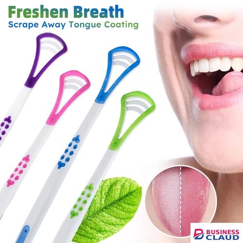 Easy-to-Use Tongue scraper, suitable for adults and children, provides healthy oral care, is easy to use, and helps combat bad breath. Travel portable cleaner Tongue coating cleaning brush in Kenya-premium-incense-scent