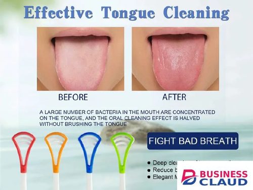 Easy-to-Use Tongue scraper, suitable for adults and children, provides healthy oral care, is easy to use, and helps combat bad breath. Travel portable cleaner Tongue coating cleaning brush in Kenya-premium-incense-scent