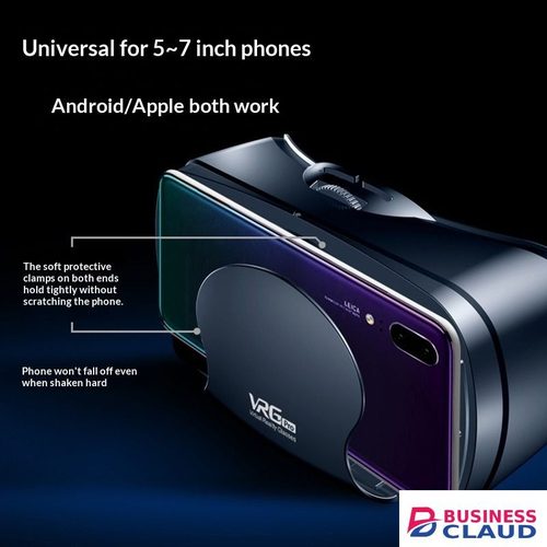VR Headset Compatible with iPhone & Android Phone-Virtual Reality Headsets Google Cardboard -Mini Exquisite Light Weight- Comfortable New 3D VR Glasses(VR4.0 VR BOX, 1 PACK) in Cables-led-light-flashlight