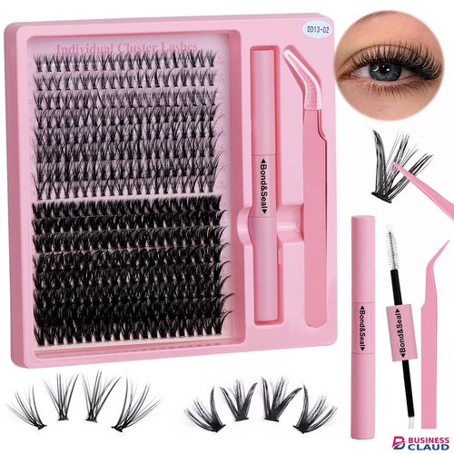 320 Pcs DIY Segmented false eyelash set, large capacity dense single cluster of false eyelashes False Eyelash Extension Set in Kenya-premium-incense-scent