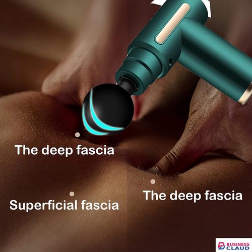 Fascia Gun Massager Mini Massage Gun,Muscle Gun Massage Gun Deep Tissue Massager Percussion Muscle Massager Portable Handheld Body Massager in The-picture