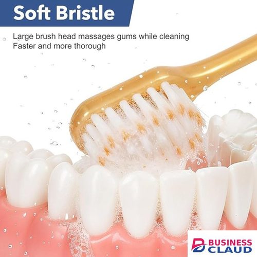 NORA Home 6PCS Soft Toothbrushes for Adults Medium Manual Wider Head Tooth Brush Good Cleaning Effect for Sensitive Teeth Oral Gum Recession in Kenya-premium-incense-scent
