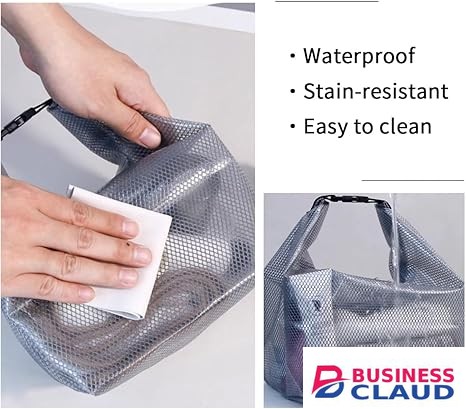 2-Pack Waterproof Travel Toiletry Bag, Makeup Organizer & Storage Pouch - Clear EVA Material, Large Opening, Portable Handle for Travel, Gym, Swimming, Daily Use， Makeup Bag（23*27cm+35*25.5cm）⛱️ in Kenya-premium-incense-scent