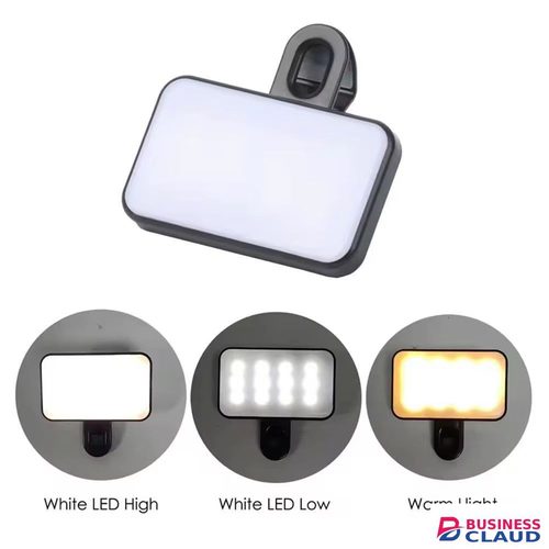 Pocket LED Selfie Light For IPhone IPad Mobile Phone Laptop Clip Flash Fill Video Photo Ringlight Photography Lamp
