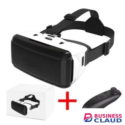 VR SHINECON VR Shinecon VR Box Headset - White, 40mm Lens, Fits 4.7-6.53" Phones