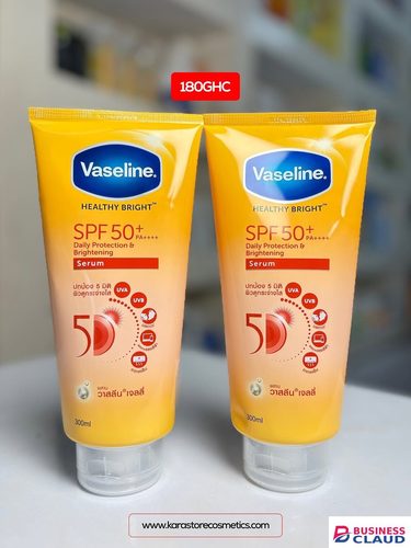 Vaseline Serum SPF 50 Bright Sunscreen Body Lotion Sun Protection With UVA UVB Defense Brightening Moisturizing Serum For Soft Smooth Skin Non Greasy Fast Absorbing Daily Sunblock For Dark Spot Preven in Kenya-premium-incense-scent
