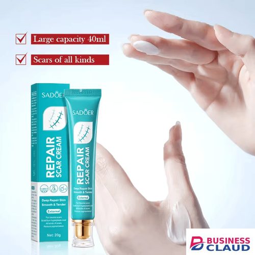 Effective SADOER Scar Removal Cream, Scar Repair Cream, For Deep Repair, Skin Smoothening, Effective on Trauma Scar, Scald Burn Hyperplastic Scar, Reduce Pigmenta-tion, Repair All Kinds Of Scars in 1-formula-1500mg-knee-elbow-bone-hea