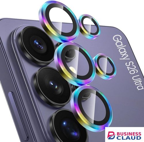 Compatible with Samsung Galaxy S26 Ultra Camera Lens Protector, 9H Tempered Glass Camera Cover Screen Protector Metal Individual Ring [Installation Tray][Case Friendly] in Cables-led-light-flashlight