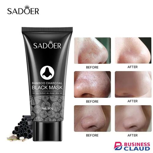 SADOER Peel Off Mask Black Mask Deep Cleansing Bamboo Charcoal Blackhead Remover Shrink Pores Mask, Blackhead removing, pore shrinking, Vitamin C , nasal mask for deep cleaning, tear off, facial ma in 1-formula-1500mg-knee-elbow-bone-hea
