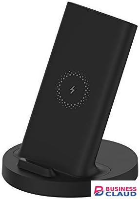 Official 【Xiaomi Official】Xiaomi Mi 20W Wireless Charging Stand – Fast Wireless Charger & Holder for iPhone, Samsung, OnePlus and All Qi-Enabled Devices (Vertical & Horizontal Use) in Built-charging-cable-and-22-5w-fast-charging