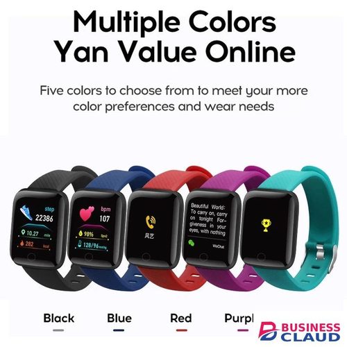 GreatMall® Smart Watch Sport Wristband Running Fitness Monitor Track Heart Rate Message Remind Men Smartwatch Woman Clock