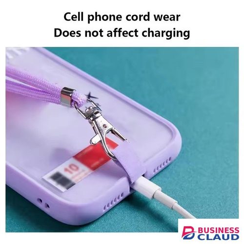 【Clearance Sale】Universal Adjustable Phone Lanyard Detachable Neck Cord Lanyard Strap Carabiner Compatible Pendant With Card For Mobile Key Fob Color Sale in Built-charging-cable-and-22-5w-fast-charging