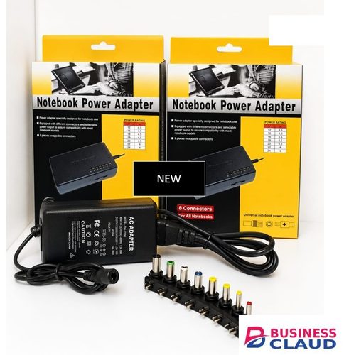 Universal Notebook Adapter Laptop Charger Fast Charging Power Supply Adapter with Multiple Tips Compatible with HP, Dell, Lenovo, Acer & Other Laptops Supply in Type-c-cable-beige