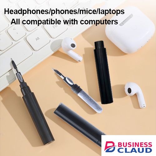 Bluetooth Earbuds Cleaning Pen YooType Cleaner Kit for Airpods Pro Earpods Wireless Earphones Cleaning Brush Tools for Android Laptop Case Airbuds Deep Clean MultiFunction Pen Soft Brush Black in Cables-led-light-flashlight