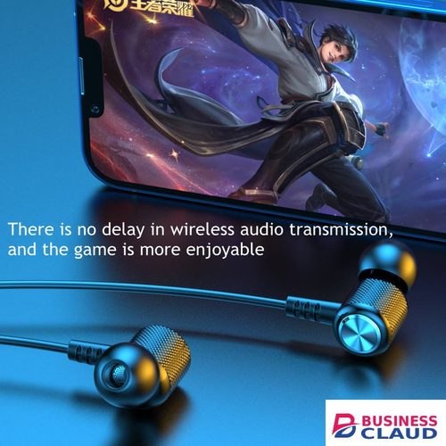 PAFEL B3 Wireless Bluetooth Earphones Neckband Retractable Earbuds Wireless Stereo BT 5.0 Deep Bass HiFi Magnetic Sports with Microphone Bluetooth Earphones in Built-charging-cable-and-22-5w-fast-charging