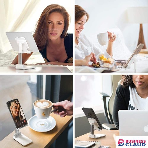 Universal Desktop Mobile Phone Holder Stand For Phone/Pad/tablet Adjustable Tablet Foldable Table Cell Phone Desk Stand Holder in Cables