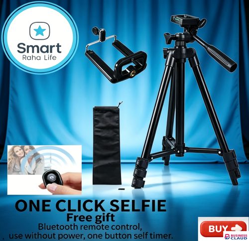 Portable 【Promotion】Smartrahalife Aluminum Alloy Tripod, Adjustable Portable Tripod Stand Compatible with All Smartphones & DSLR Digital Cameras, Equipped with Phone Clip and Storage Bag for Live Broadcast in Cables-led-light-flashlight