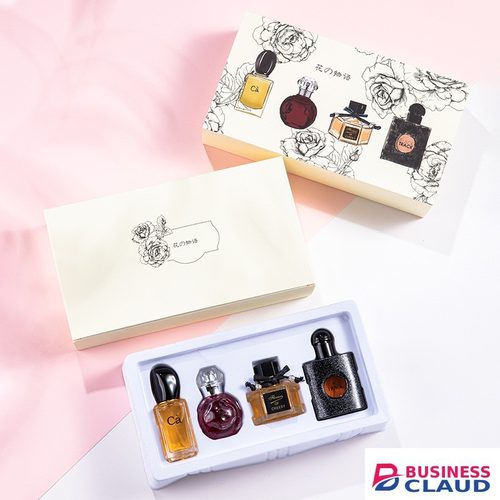 4 Pcs Ladies Perfumes Flowers Long Lasting Women Eau de Parfum Different Fragrances Business Deodorants Gifts