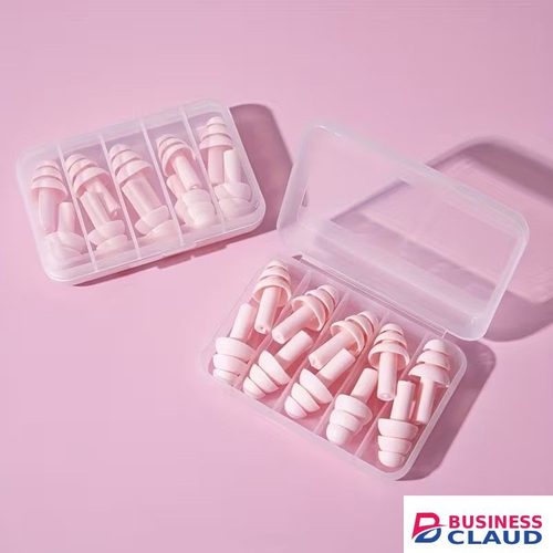5 Pairs Reusable Christmas Tree Ear Plugs - Anti-Snoring, Swimming, Learning & Sleeping, White TPE Material, Comfortable Fit for All-Day Use, Snoring Device, Holidaythemed Design, Durable Earplugs in Kenya-premium-incense-scent