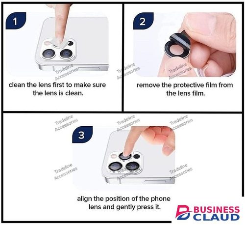 Iphone 11,12,13, 14,15,16,17 (Pro,Pro Max,Air,E) Metal Ring Camera Lens Protector available in Plain and shiny/diamond/glitters(Black,Silver,Gold ,orange and diaomond ) Available in Plain-and-shi