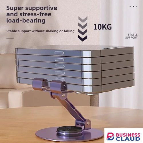 Universal Desktop Mobile Phone Holder Stand For Phone/Pad/Tablet Metal Desktop Mobile Phone Holder Aluminum Alloy Folding Mobile Phone Holder Live Broadcast/TV Series Mobile Accessories Tripods Mounts in Type-c-cable-beige