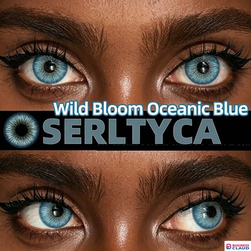 Contact Lens(No Degree)Colored Cosmetic Circle Lenses – Blue/Gray/Green – Natural Hypnotic Look – 6-Month Disposable