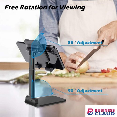 Universal Foldable Mobile Phone Holder Desktop Tablet Holder Portable Adjustable Extend Support Desk